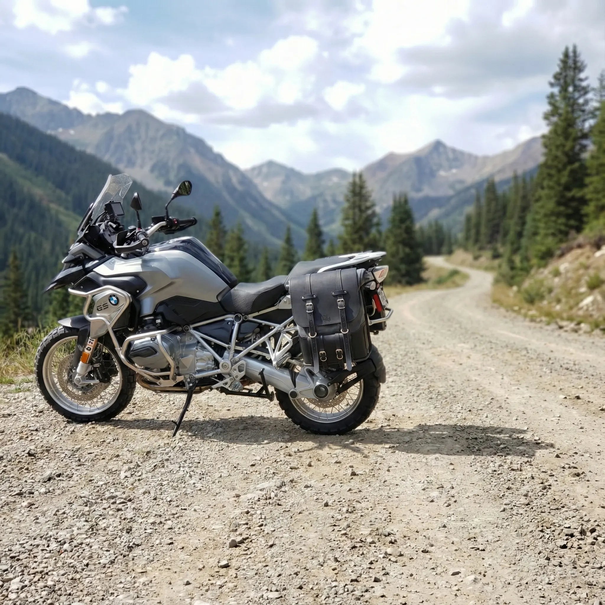 Universal Hybrid Backpack Panniers - URB10 (Pair) | Canvas & Leather