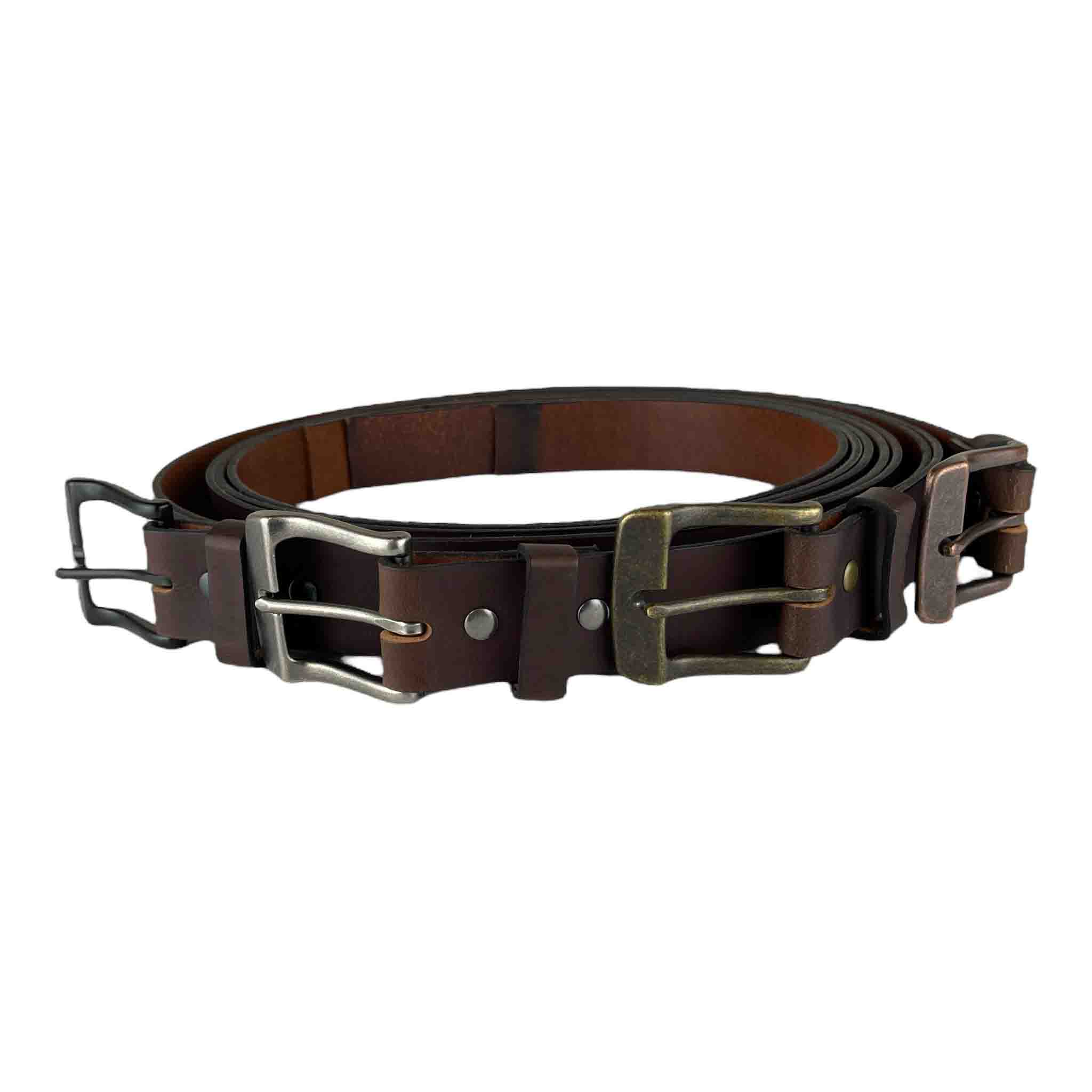 Introducing BAD&G CUSTOMS premium 1.5" Water Buffalo Leather Belts – a fusion of timeless craftsmanship and rugged elegance. Handcrafted with care, each belt showcases the unique character and durability of genuine water buffalo leather, known for its exceptional strength and natural grain patterns.