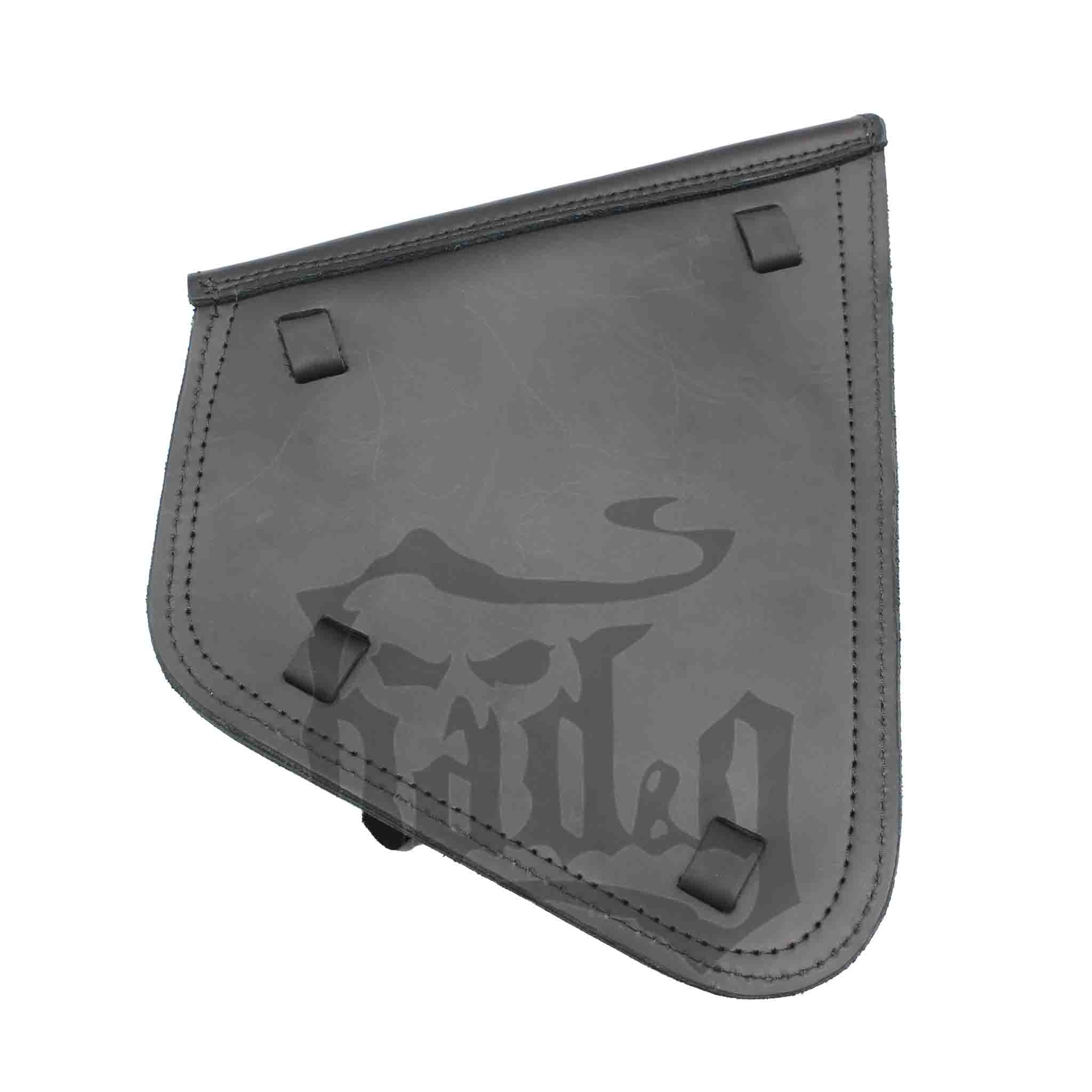 Upgrade your Harley-Davidson® Hardtail Chopper / Bobber with the SHL01 Left Side Solo Bag. Hand crafted in USA with premium leather and top quality hardware. Durable and stylish, it's the perfect fit for your motorcycle.